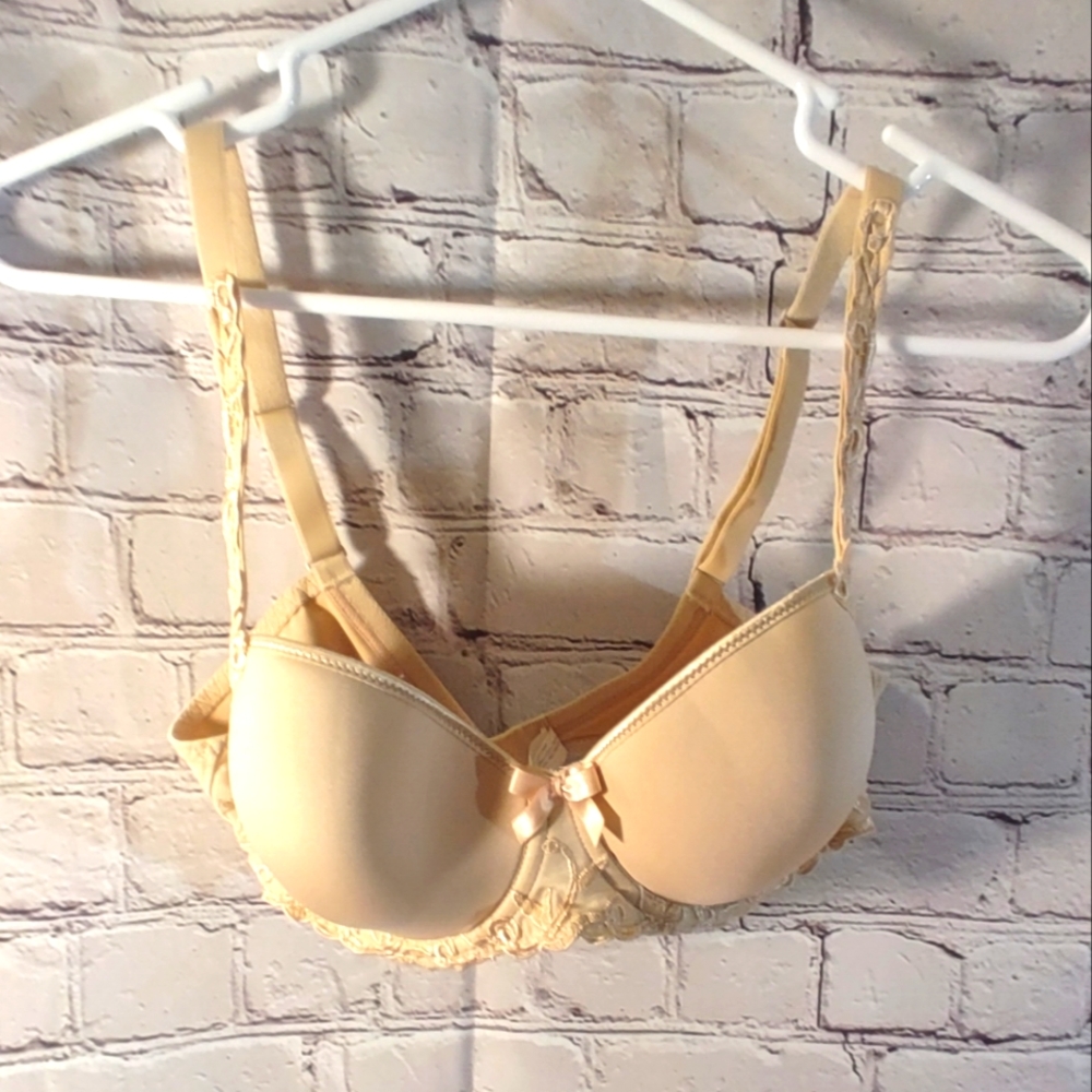 Simon Perele Underwire Floral Embroidered Strap 34D